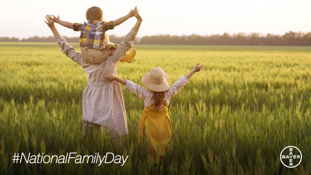 #NationalFamilyDay shines a light on those who make our lives meaningful. Be sure to celebrate your family on the farm today!