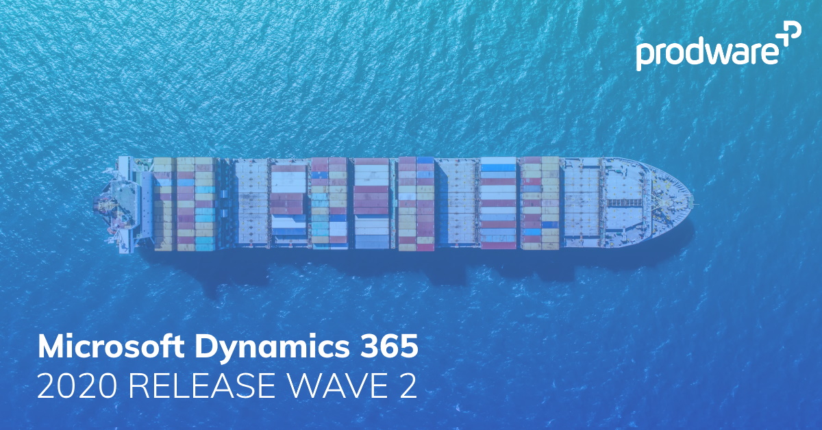 Prodware_NL's tweet image. Ook #ReleaseWave2 van 2020 laat zien dat Microsoft continue bezig is met het investeren in de digitale transformatie voor klanten en partners. In deze blog worden de highlights voor #Dynamics365 benoemd. Lees hem nu. okt.to/9oMdeO