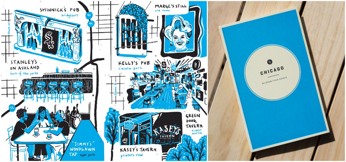 My pal Jeff Ruby <a href="/dropkickjeffy/">Jeffrey Michael Ruby</a> and I worked on a secret project over the summer. We made a Chicago guidebook with @wildsamguides! We promise it’s unlike any you’ve seen about Chicago: Short stories, dive bars, secrets of effective snow plowing, interviews with bar mitzvah DJ’s