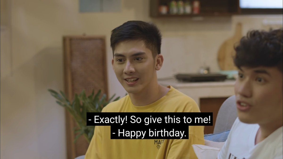  #GayaSaPelikulaEp01 Yung nag-Happy Birthday si Karl??? I can smell birthday celebration scenes in the next episodes! 