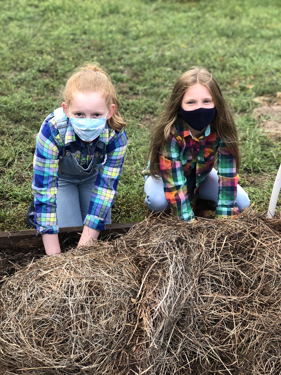 jeanarnold25's tweet photo. Planting Day on the farm!! 🌽🌶🥬☀️🐞🐝#asestyler @AllSaintsTyler #learningfarm https://t.co/s4nCVfdx81