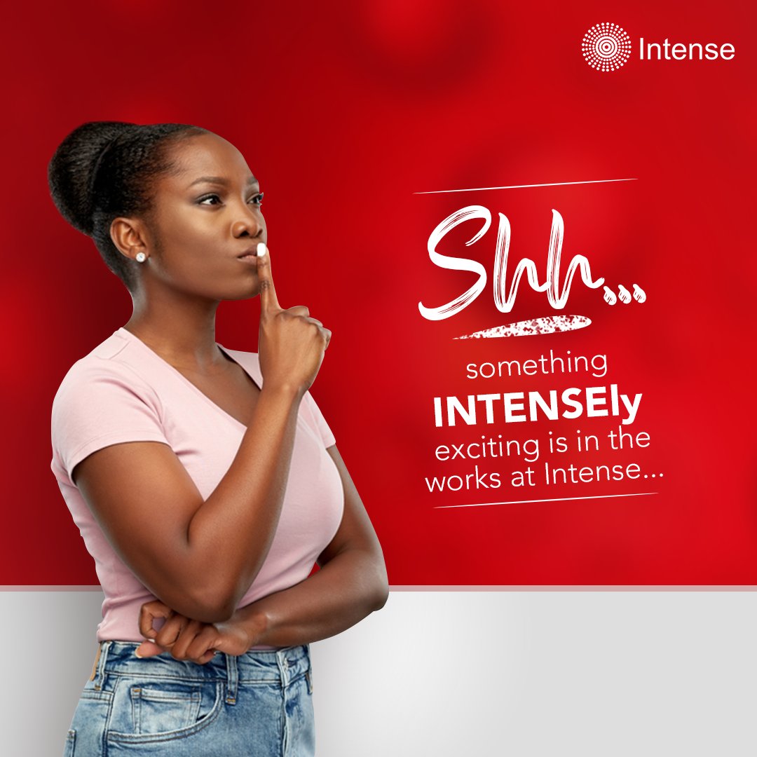 intenseNG's tweet photo. Tick... tock... it's something hot,
Something fun ... guess what ...
Note: Guessing game - not for Intensifiers 😜
#intense #intensedigital #intensifiers #somethingnew #mediaagency #onlinemanagement #somethingexciting #teaser #teaserad #digitalmarketing #digitalagency https://t.co/2w9E8x3vIL