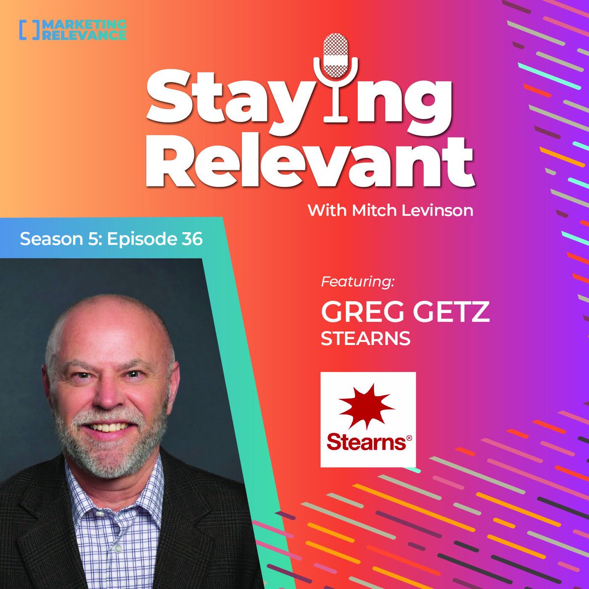 Episode 36 of <a href="/mrelevance/">Marketing Relevance</a> Staying Relevant is now live. <a href="/MitchLevinson3/">Mitch Levinson</a> speaks with Greg Getz, mortgage loan originator, with Stearns Lending, LLC. bit.ly/2RYjTsA