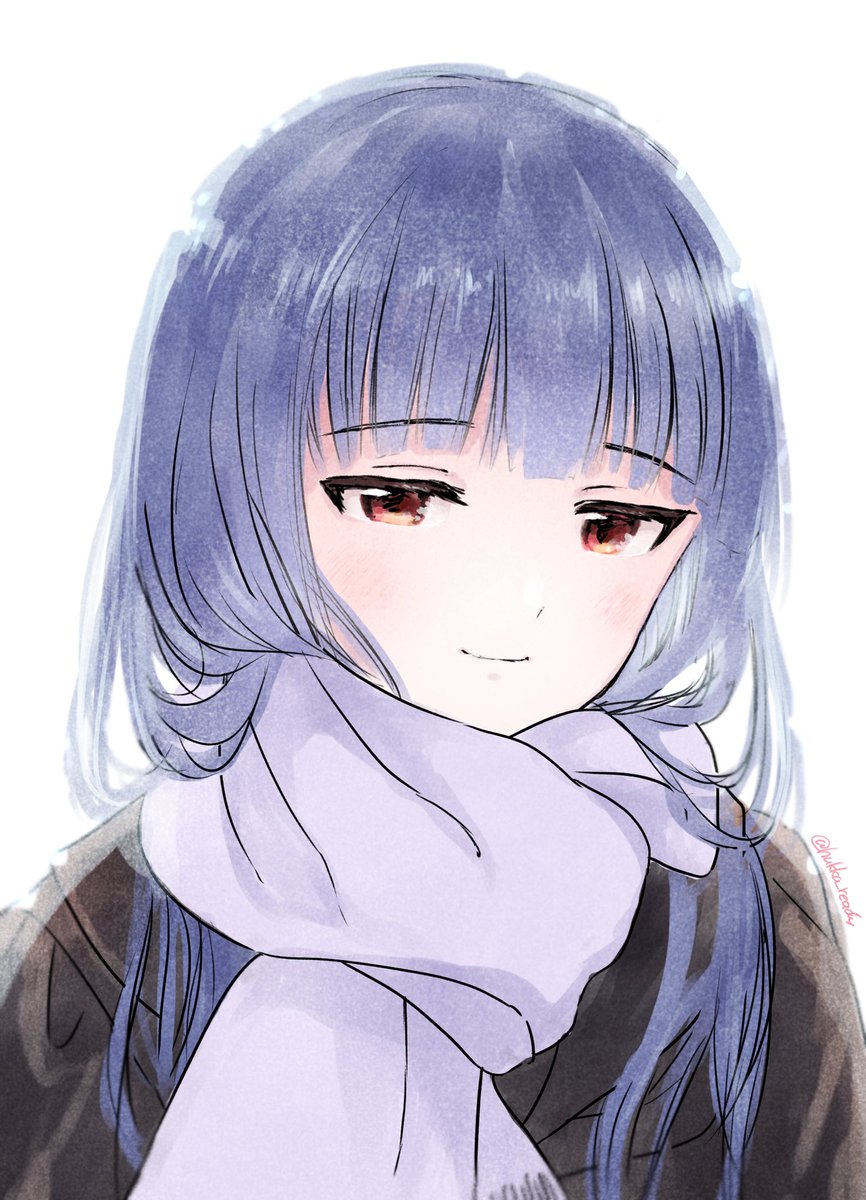 佐城雪美 モバマス版深夜の真剣お絵かき60分1本勝負 ふっかのイラスト