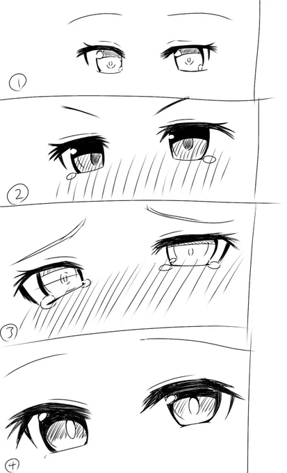 目の模写楽し過ぎて興奮し過ぎて何故か左腕が吊った 