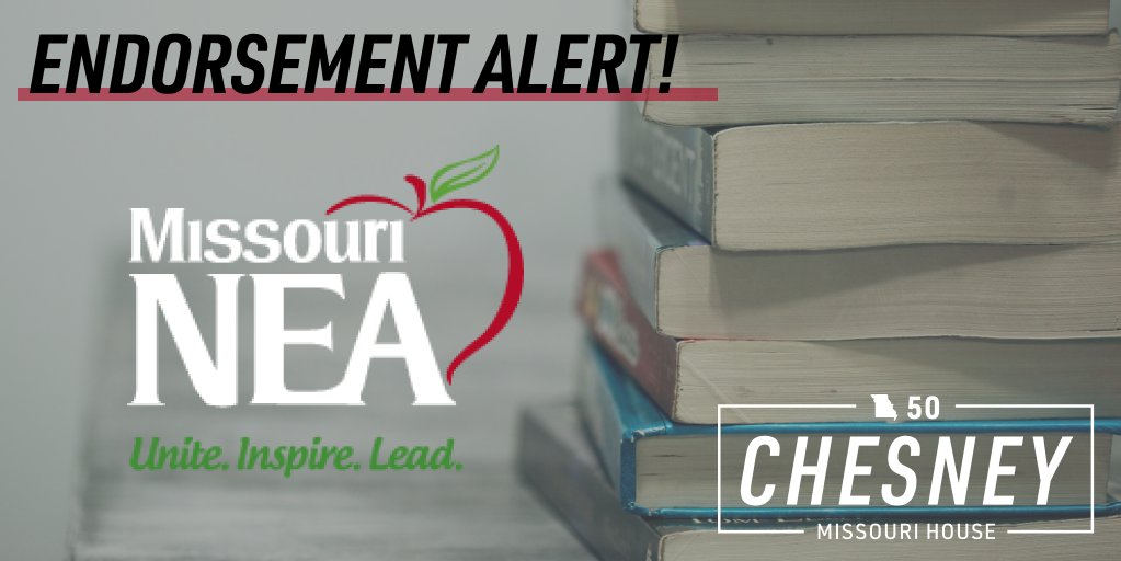 Interested to know who the Missouri National Education Association recommends for #District50? Look no further than our latest ENDORSEMENT! 🥳 <a href="/MNEA_Advocate/">MNEA Advocate</a> 

See our public education policy agenda here: karichesney.com/policies/inves…

#MondayMotivaton #education #FamiliesFirst