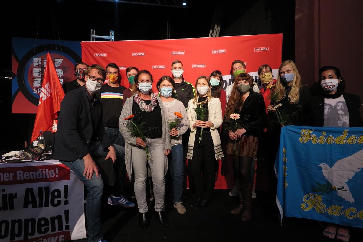 DIELINKELeipzig's tweet photo. #NeuesTeam: Am Sonnabend wählten die GenossInnen von @DIELINKE. #Leipzig einen neuen Stadtvorstand. Einen herzlichen Glückwunsch an alle Gewählten. Mehr Infos zum Parteitag gibt es hier: https://t.co/aPoSYYVyDI https://t.co/Ktif7ukApf