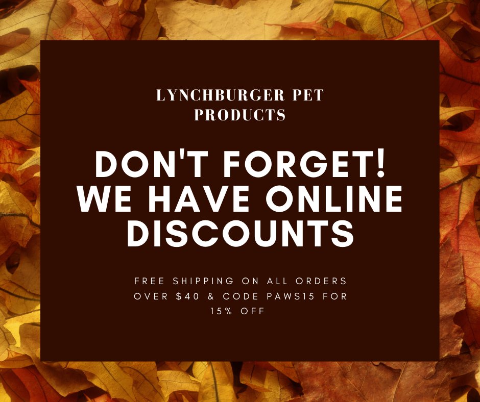 Lynchburger Pet Products tweet media