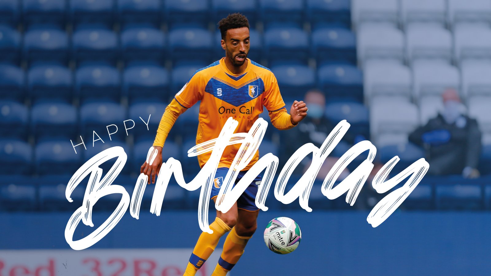 Wishing a very happy birthday to midfielder James Perch! 