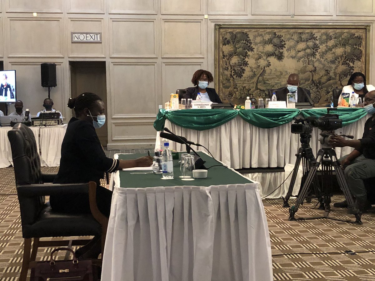 JSCZim's tweet photo. Interviews: Judges of the Constitutional Court of Zimbabwe
Fifth Interview underway:
Hon Justice Rita Tambudzai Makarau before the Panel.
#AccesstoJustice #JudgesInterviews
#AZimbabweinwhichworldclassjusticeprevails https://t.co/vugHFWCTsW