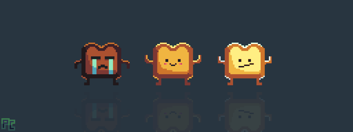 PixelCrystalium's tweet photo. Bread bois 

#pixelart #PenBDaily @PenBearStudios #pixelartist https://t.co/X3nZLyGaTq