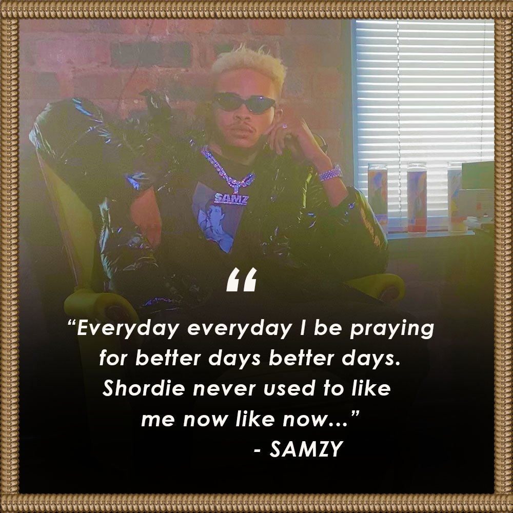 papi_samzy's tweet photo. “Got Money so She see me Now” #reddots #samzy #trendsetter https://t.co/0fHFeLGL2M