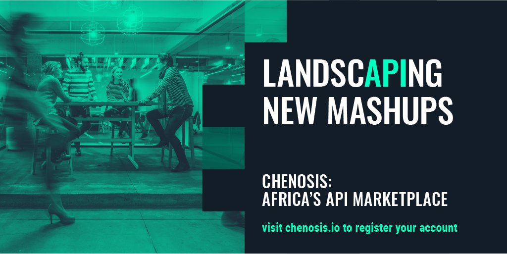 ChenosisAPI's tweet image. Don’t limit yourself. Use Chenosis, Africa’s cross-industry API marketplace, to create mashup APIs which connect multi-sectoral APIs, facilitate innovation, and enable the development of new services and business models.
Visit chenosis.io for more. #AllThingsAPI