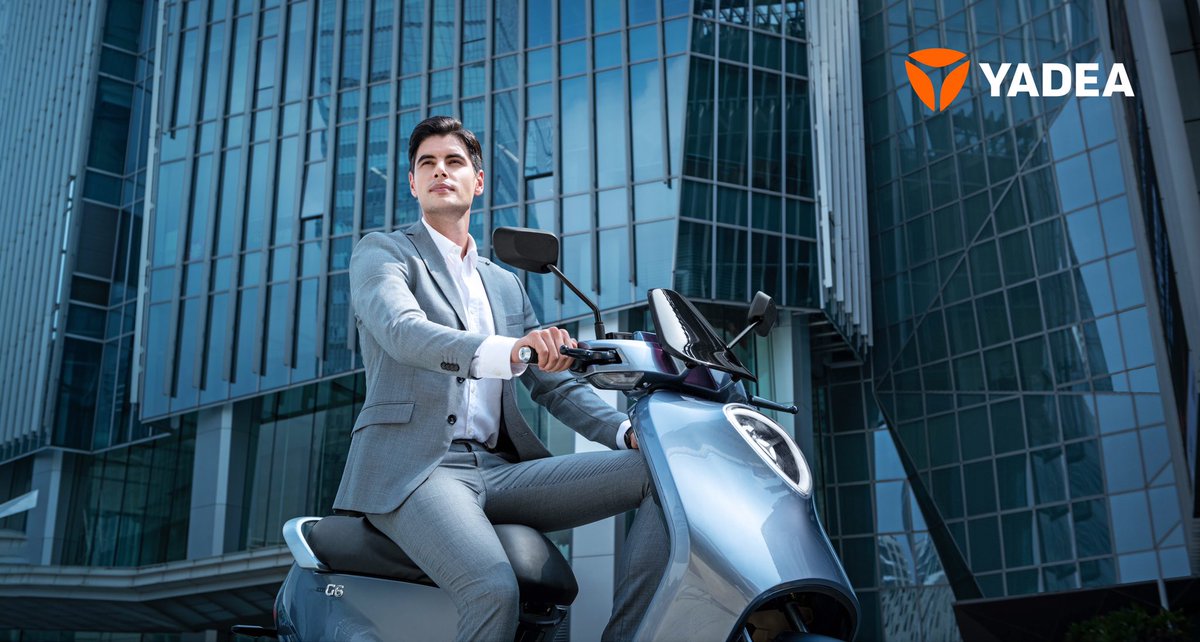 YadeaGlobal's tweet photo. A good match for your suit, different colors are available. Why not tell us the color you have in mind?
#Yadea #YadeaC1S #eMobility #electricscooter #changethewaywemove #urbanexplorer #environmentallyfriendly #trafficjam https://t.co/chgDZcOK4D
