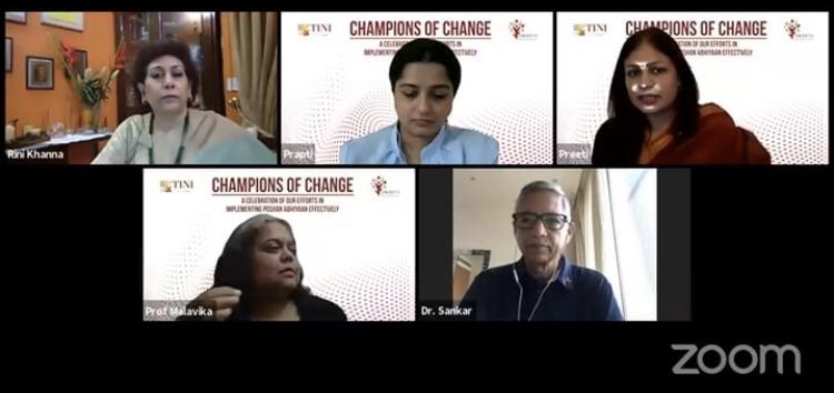 Swasth Bharat Prerak Program (@spreraks) on Twitter photo Acknowledging the contribution of Preraks, the true #ChampionsofChange, Dr Rajan Sankar, Advisor, <a href="/tini_tatatrusts/">TINI</a> shared that Preraks have contributed immensely in the nation building process & forging ahead towards #malnutrition free India. bit.ly/2S5f015 <a href="/RajanSankar1/">Rajan Sankar</a> Acknowledging the contribution of Preraks, the true #ChampionsofChange, Dr Rajan Sankar, Advisor, <a href="/tini_tatatrusts/">TINI</a> shared that Preraks have contributed immensely in the nation building process & forging ahead towards #malnutrition free India. bit.ly/2S5f015 <a href="/RajanSankar1/">Rajan Sankar</a>