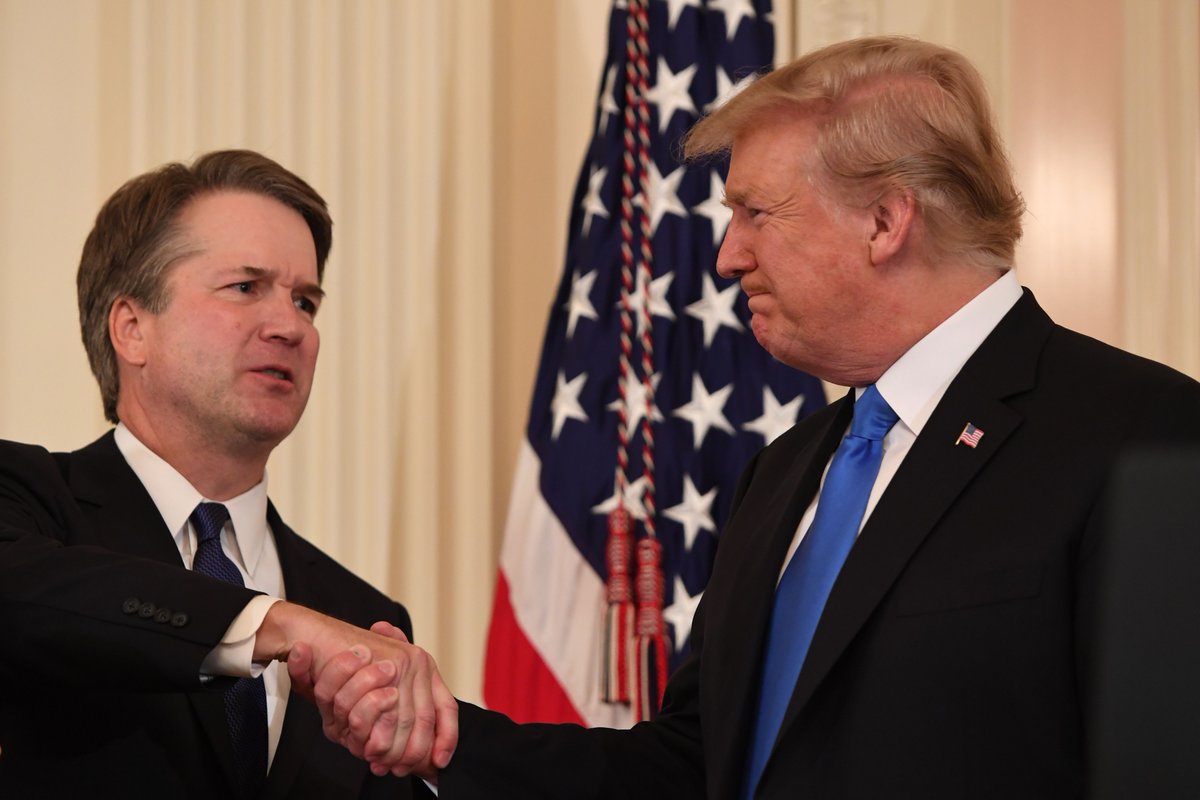 In exchange for evangelical support, Trump has given them preferential treatment and continued to stock the Supreme Court with Right Wing ideologues who will pursue their projects and give them one victory after another.It's a partnership, an exchange.31/