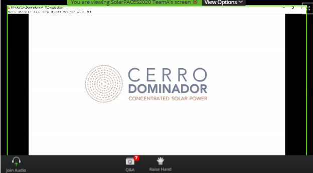 AcspChile's tweet photo. Nuestro Pdte. @fgonzalez_cd presenta en @IEA_SolarPACES sobre @CerroDominador y sus próximos pasos y los nuevos proyectos #CSP en carpeta en #Chile. ¡Vamos por más! ➡️https://t.co/v6vLCUg3WG https://t.co/UIMA9ksn5Z