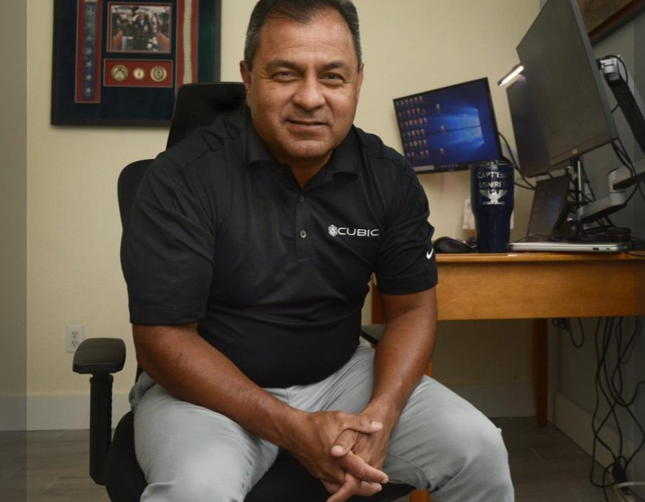 CubicCorp's tweet image. Stories from Cubes // Meet Espi. He took his ship over a new horizon into the private sector with us at Cubic. 

bizjournals.com/orlando/news/2…

#wearecubic #cubicinnovation #defensetraining #maritime