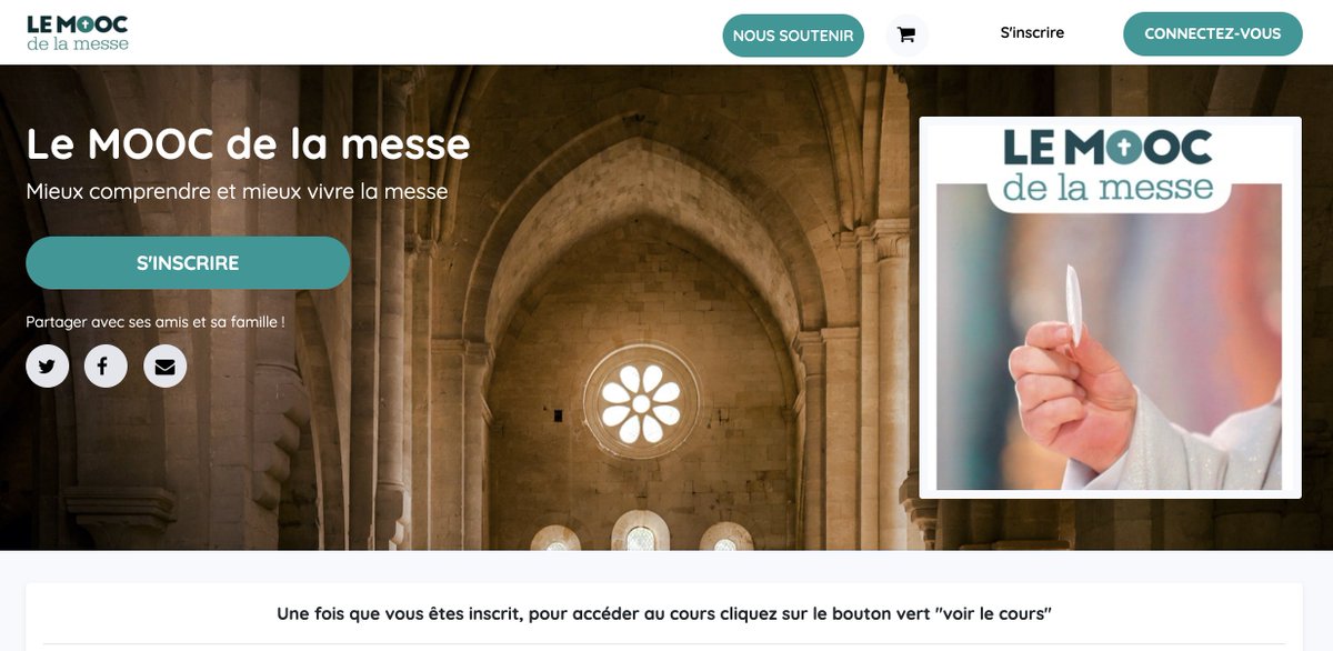 2 #MOOC starting today on our #OpenedX platform !
You can enroll to #MOOCGdP (11591 learners) : bit.ly/2S8BbDD and #MOOCdelamesse (16825 learners) : bit.ly/3ic19AL 
Our servers are running at full speed !
<a href="/OpenEdX/">Open edX</a>