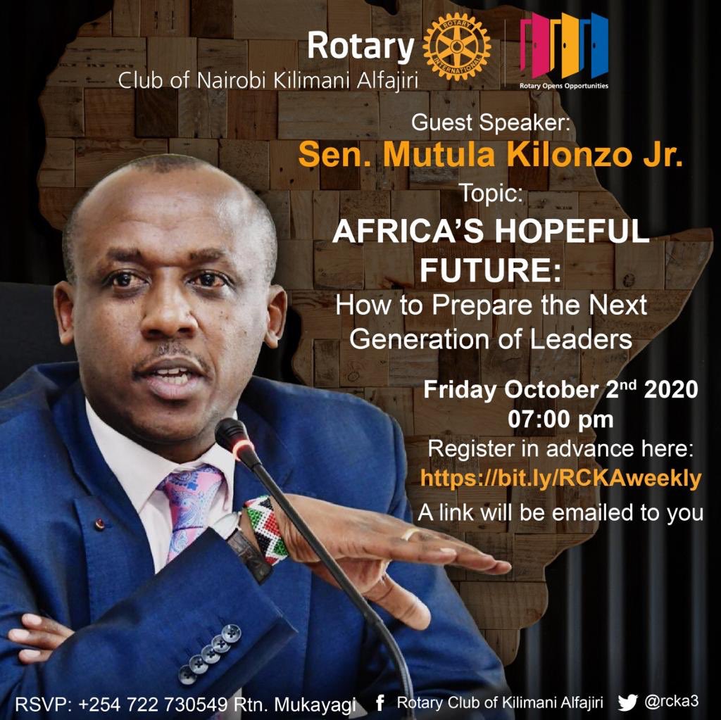 RCKAlfajiri's tweet photo. “The final test of a leader is that he leaves behind him in other men the conviction and the will to carry on.” – Walter Lippmann. @SenMutula is on a mission to achieve this.

Register: https://t.co/N4a7nNaUKy

@d9212_ @Rotaract_D9212 

#rotaryopensopportunities to #BeUnlimited https://t.co/eb4IEsvyum