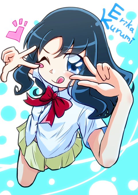 私が描いた来海えりかのTwitterイラスト検索結果。