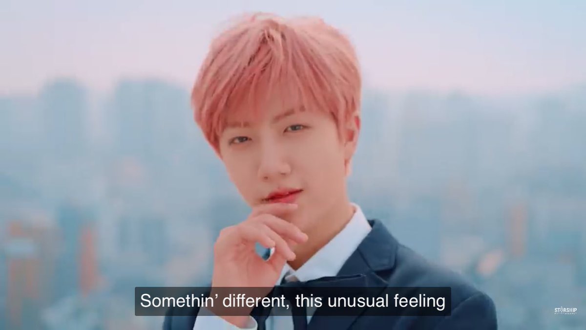 “unfamiliar attraction, unbreakable dream, what is happening” goes back to “something different, this unusual feeling” from cloud 9. cloud 9 is their happy dream. happiness is the unfamiliar attraction, happiness is the unusual feeling. this happiness is located in their dreams.