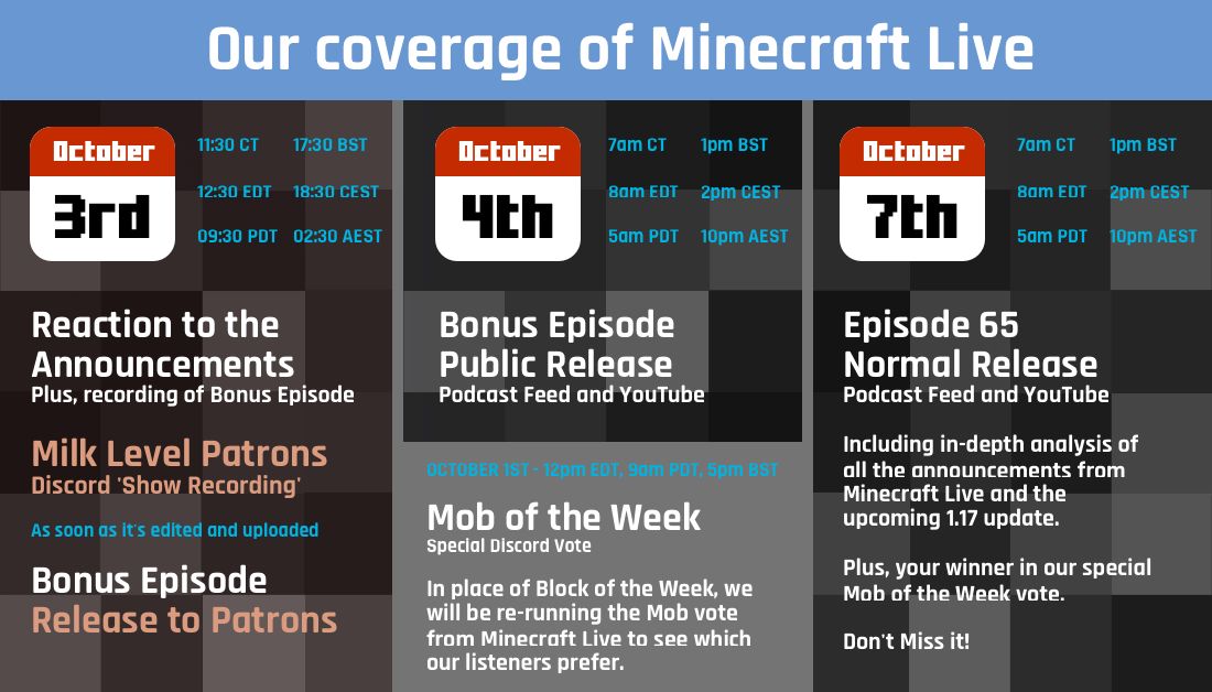 The Withering Effect Our Coverage Of Minecraft Live Minecraftlive Is One Of The Biggest Events In The Minecraft Calendar And We Wanted To Do Something Extra To Celebrate The
