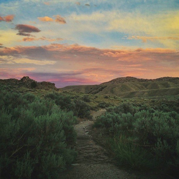Güzel bir gökyüzüyle yemek vakti.