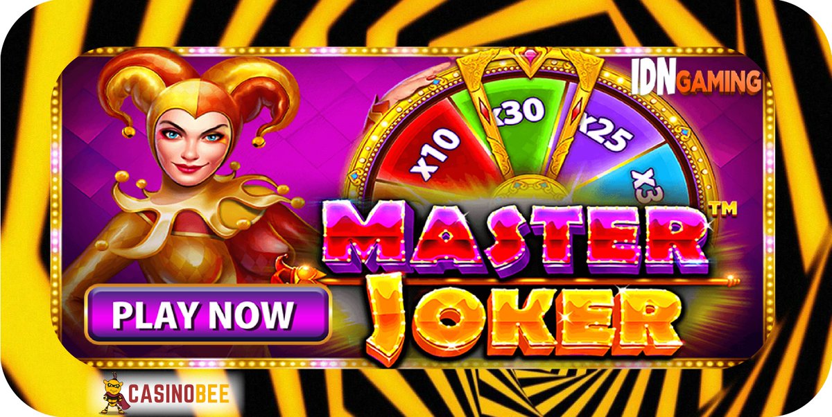 🃏 A blast from the past comes from the hands of Pragmatic Play with the Master Joker #slot. The aim of this old school-looking slot is simple, to take you back in time to a colorful carnival. And it does that with great minimalism. 
▶️ casinobee.com/slots/master-j…