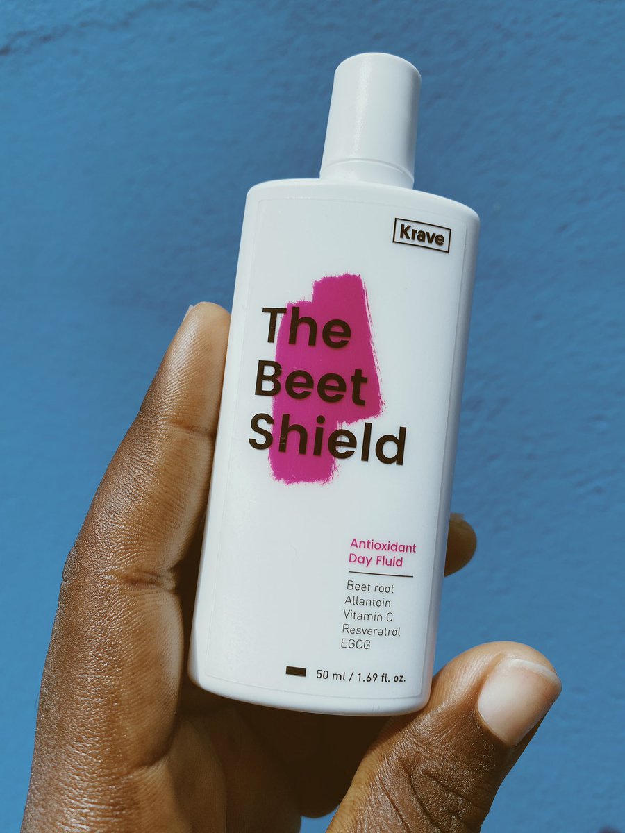 2.0 The Beet Shield by Krave BeautyYou might find it labeled as “Beet the Sun” too.Because the US FDA does not recognize it as a sunscreenTEXTURE & FINISH- looks like condensed milk- Feels like condensed milk- 3rd frame is unedited- leaves a natural dewy finish
