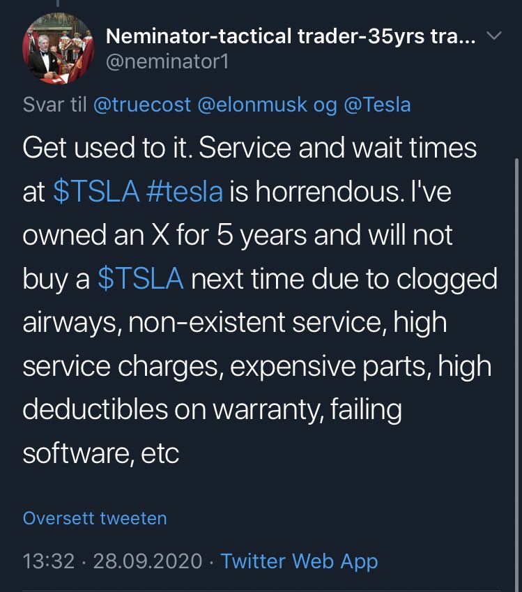 tweetmyinbox's tweet photo. #TeslaServiceIssues
#TeslaQualityIssues
#TeslaInsuranceIssues
#TeslaWarrantyIssues
#TeslaBatteryIssues
#TeslaSoftwareIssues

$TSLA $TSLAQ https://t.co/YoMhgbQQQh