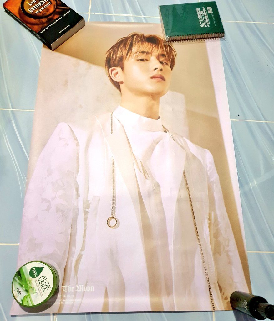 bonnibelbam's tweet photo. I know this album is pretty but I did not know it was THIS pretty 😍💞 and also the gigantic winwin poster💋!! Thank you so much to @markmyboy99 for doing this go and packing my item nicely 💚💚💚. Totally worth the wait. https://t.co/WtDKUZhRra