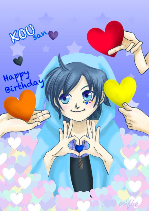 コウさんハピバのtwitterイラスト検索結果 古い順