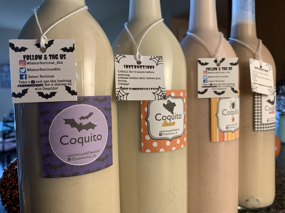 First shipment goes out this afternoon! We are so excited to be bringing Coquito straight to your doorstep! Thursday’s shipment is almost full!! Don’t miss out🇵🇷