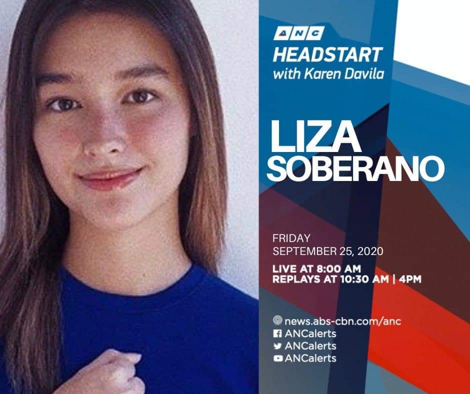 SEPT 25▪︎ LizQuen at Zero One Story Hair Salon ▪︎ Liza Soberano for ANC Headstart with Karen Davila