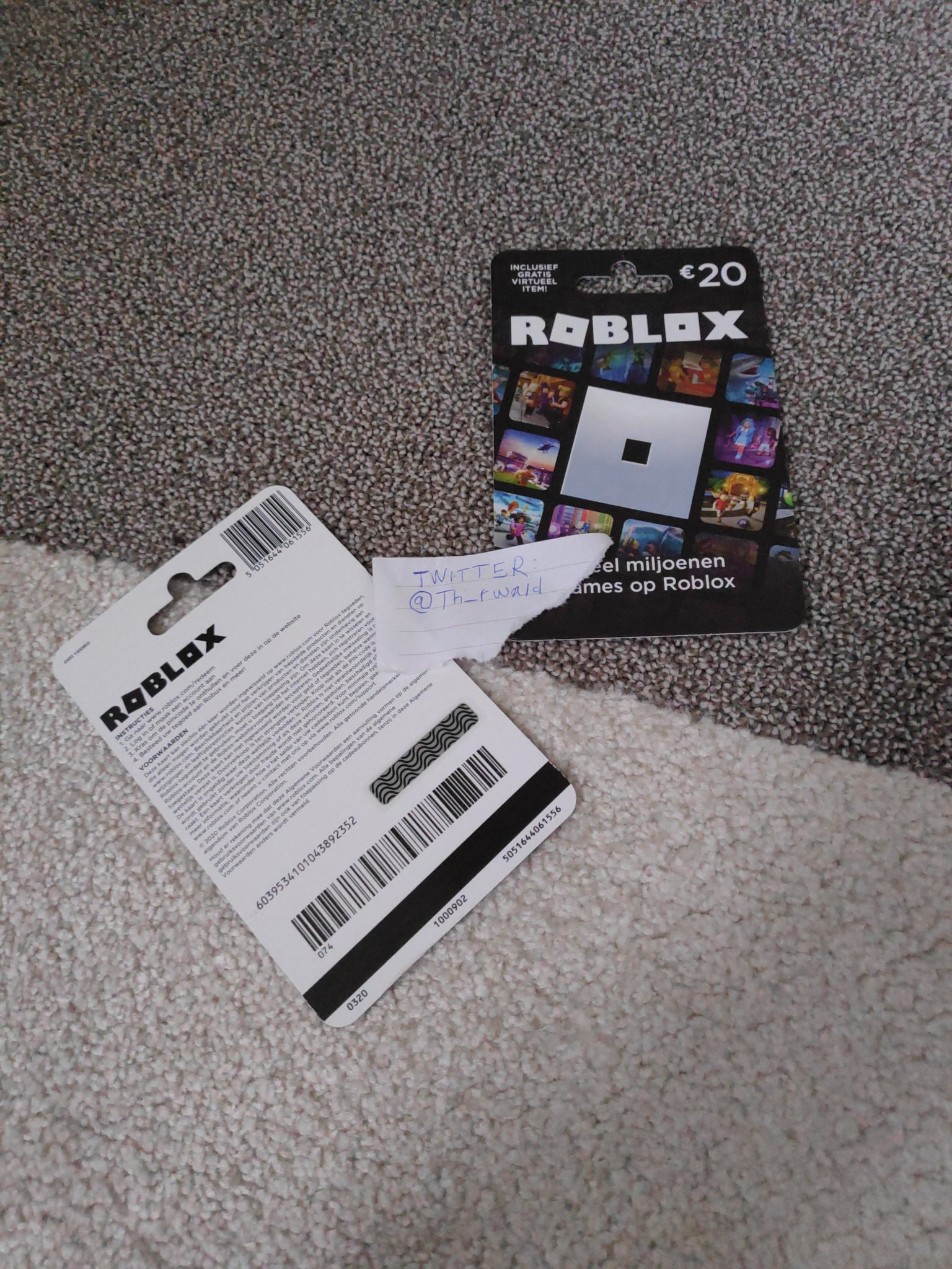 Roblox Game Card, €20