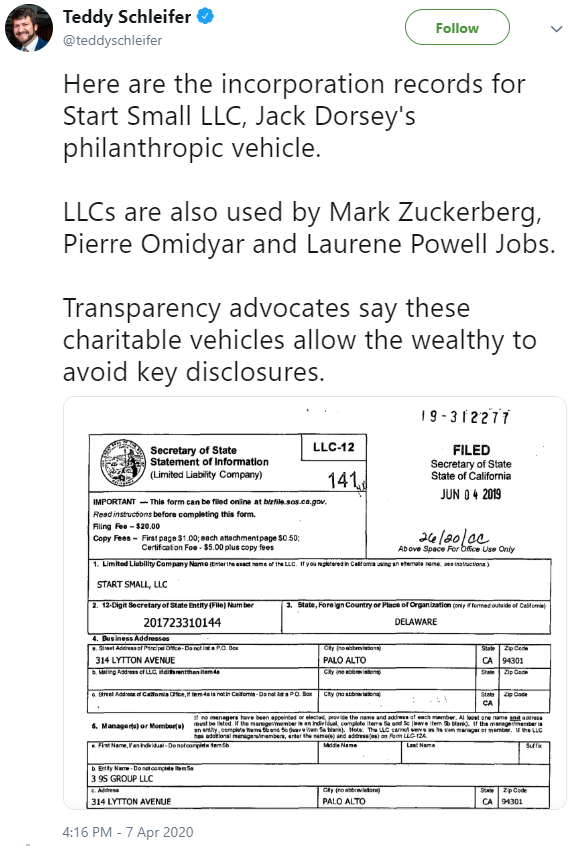 as piketty notes, they're giving all the money *to themselves*. and it's all part of an elaborate tax evasion scheme, grotesquely sold as a selfless philanthropic endeavor by the very same mainstream media outlets they own and control