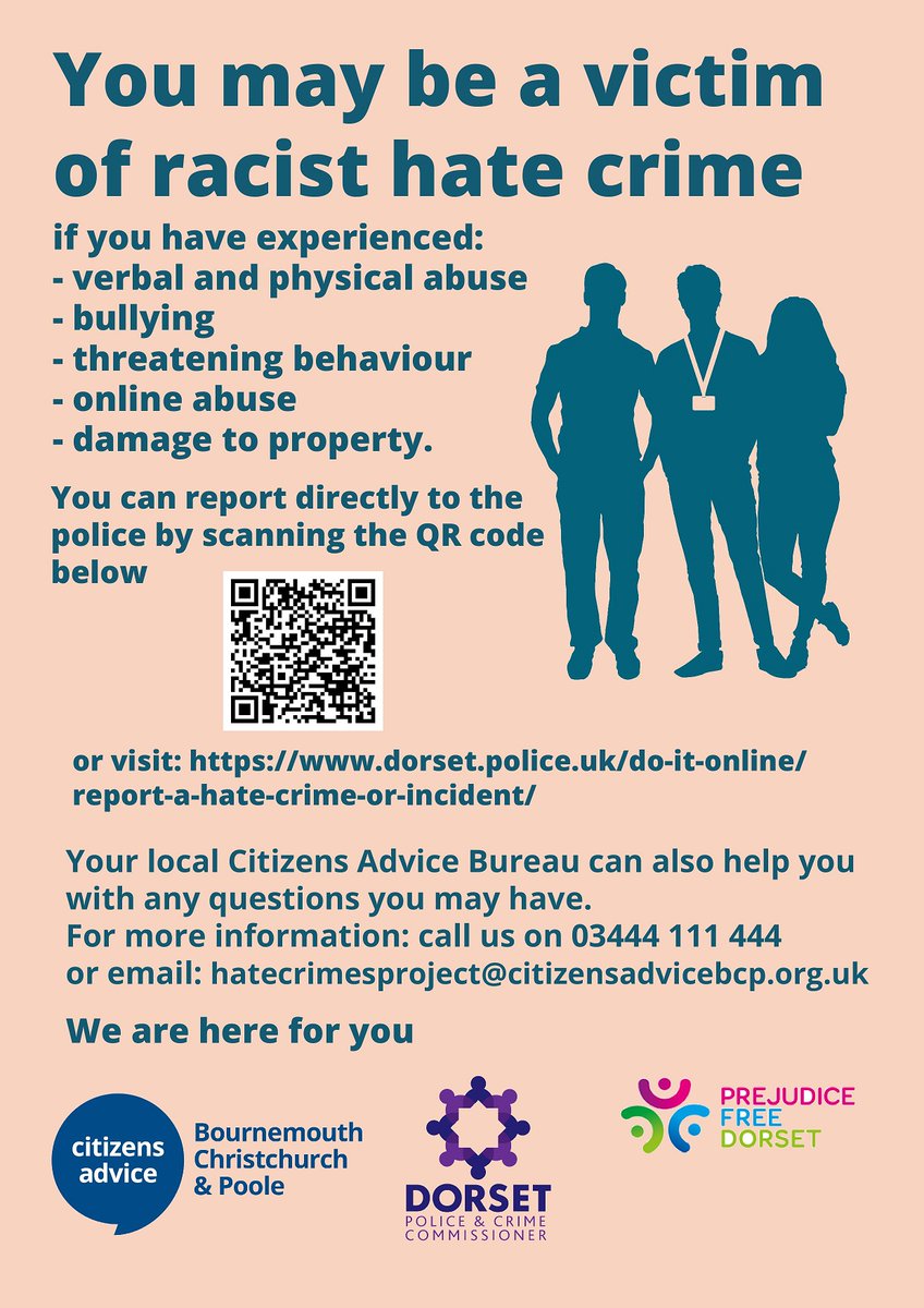 bit.ly/36dHJZZ Short survey around hate crime for ethnic minority staff working in the night economy <a href="/CitAdviceBCP/">Citizens Advice BCP</a> <a href="/PCCDorset/">Dorset PCC</a> <a href="/HateCrimeHealy/">Dr Jane Healy</a> <a href="/BCPCouncil/">BCP Council</a> @pfdorset <a href="/dorsetpolice/">Dorset Police</a>
