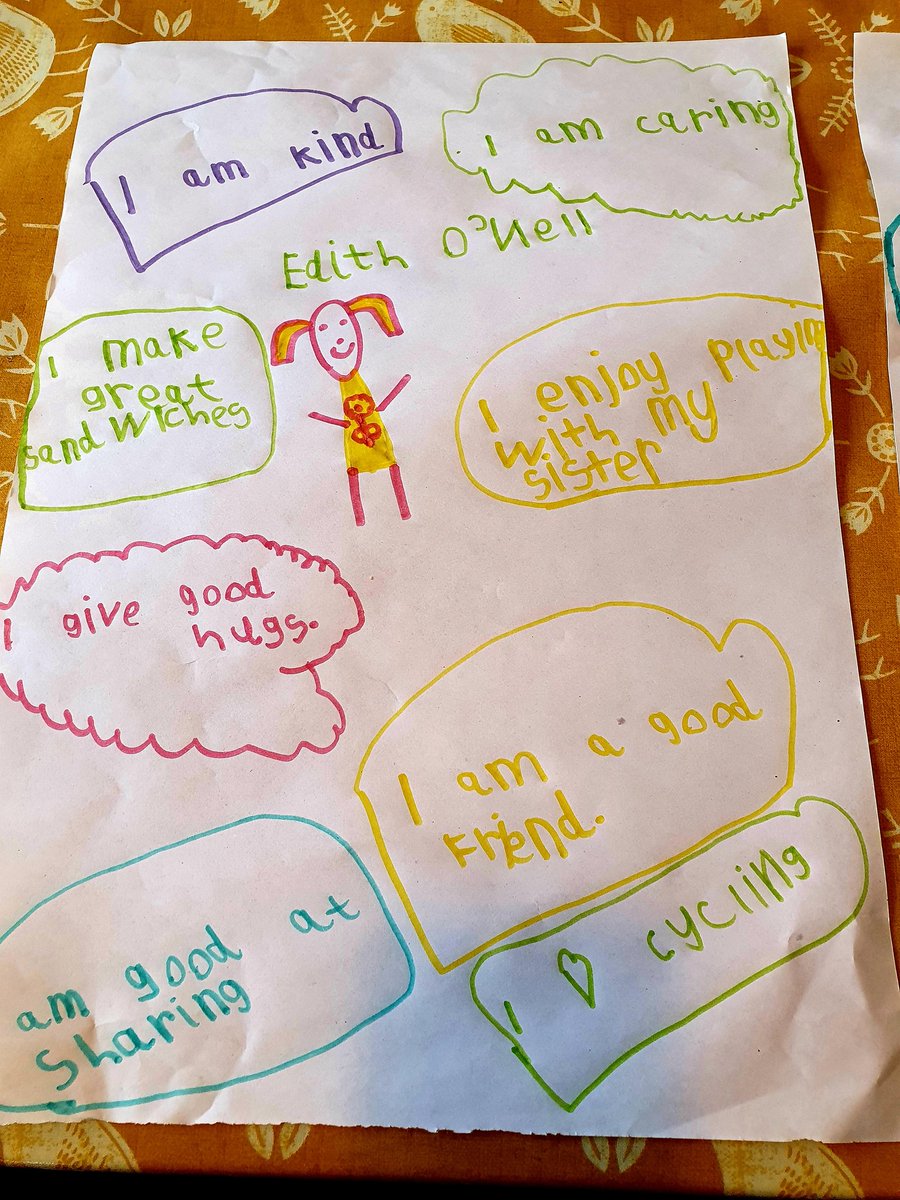 Lauraheaton11's tweet photo. @MWISClass7 
Edith worked on her star qualities poster this afternoon.  I'm really pleased with her writing . https://t.co/WfGvGQs5jh