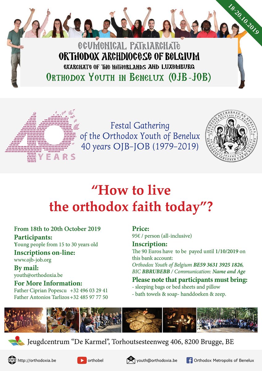 orthobel's tweet photo. ‼ Upcoming Youth Event (FR,NL,GR) - https://t.co/fJO0uae2G5 https://t.co/iRQEVpMKWR