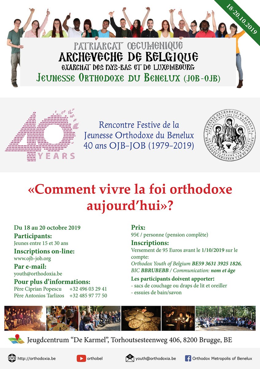orthobel's tweet photo. ‼ Upcoming Youth Event (FR,NL,GR) - https://t.co/fJO0uae2G5 https://t.co/iRQEVpMKWR