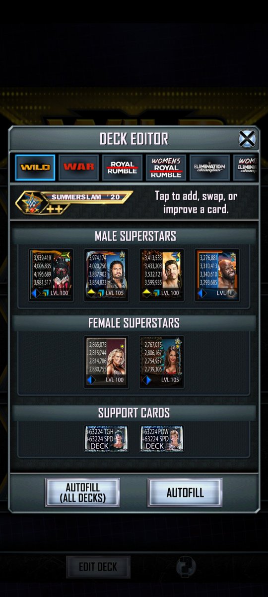 Adam26400009's tweet photo. #WWESuperCard any teams looking for 1? Message me if interested https://t.co/9QHHNvMTkQ