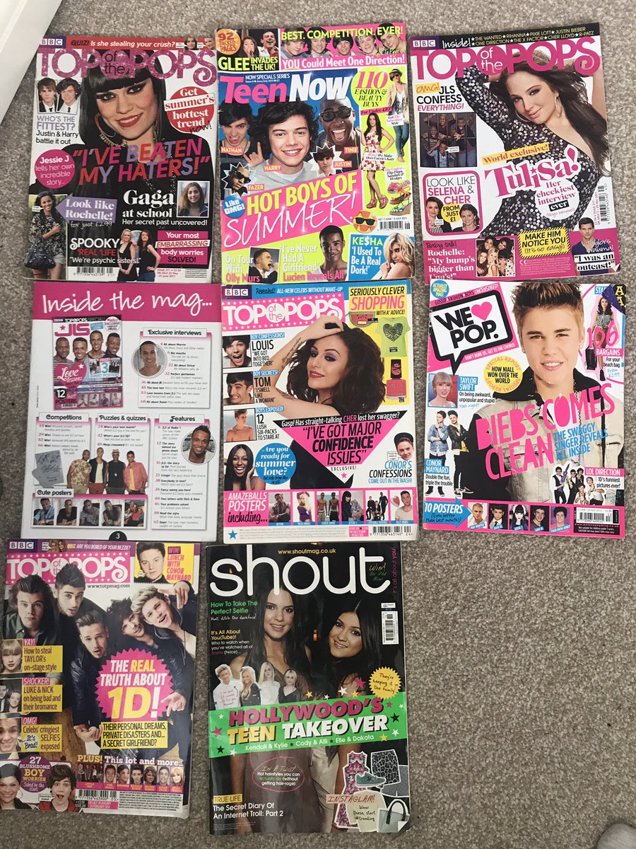 _megpeters's tweet photo. Discovered all my old teen magazines when clearing out my bedroom. Whilst reading through them, I think I’ve found a 14 year old @mollymaehague https://t.co/Zat8D9RKeG