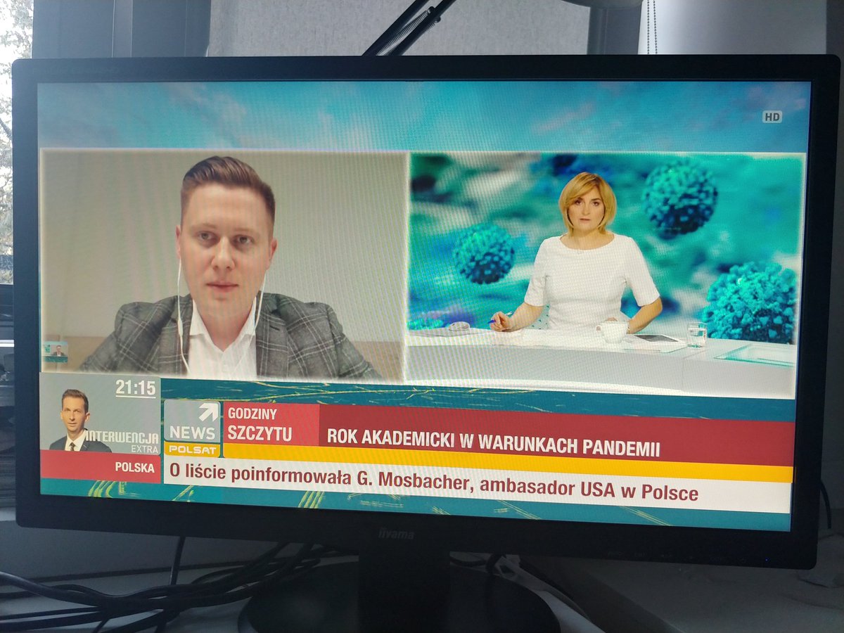 psrporgpl's tweet photo. @d_lezanski właśnie w #PolsatNews rozmawia o organizacji nadchodzącego roku akademickiego! https://t.co/wwgBTng0WE