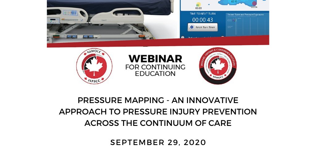 XSENSOR's tweet photo. Last chance to register for this webinar by @NSWOC. https://t.co/Bp551o9dT2 Pressure mapping provides visual info that helps skin assessment & the potential for skin breakdown. #PIPrevention @canadanurses @aorn @RNAO @AlbertaRNs @NSWOC @SSKIN_Buddy @NHSuk #StopThePressure https://t.co/a20B3RCHxK