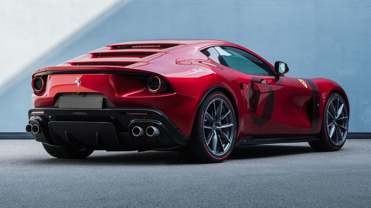 BBC_TopGear's tweet photo. The Ferrari Omologata is a one-off, rebodied 812 Superfast. Look and weep, puny earthlings, at Maranello’s latest V12 special → https://t.co/zEWTlTgwil https://t.co/7gTC9MNZah