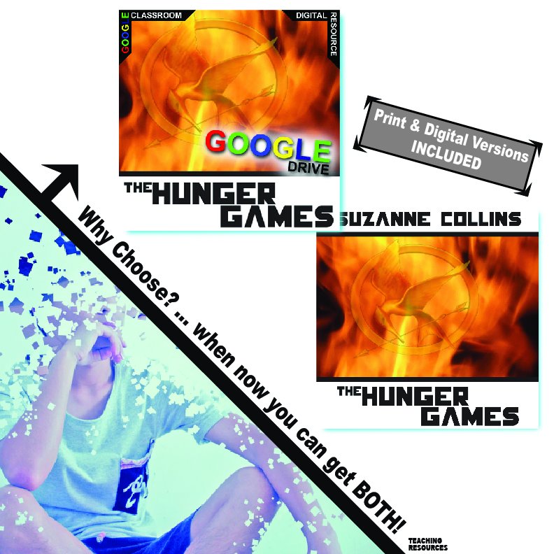 Yay! We've finished converting and optimizing our digital distance learning resources for THE HUNGER GAMES. teacherspayteachers.com…/THE-HUNGER-GAMES-Unit…

Now you can get the version right for your learners: print/traditional, digital distance learning, or a bundle with both!