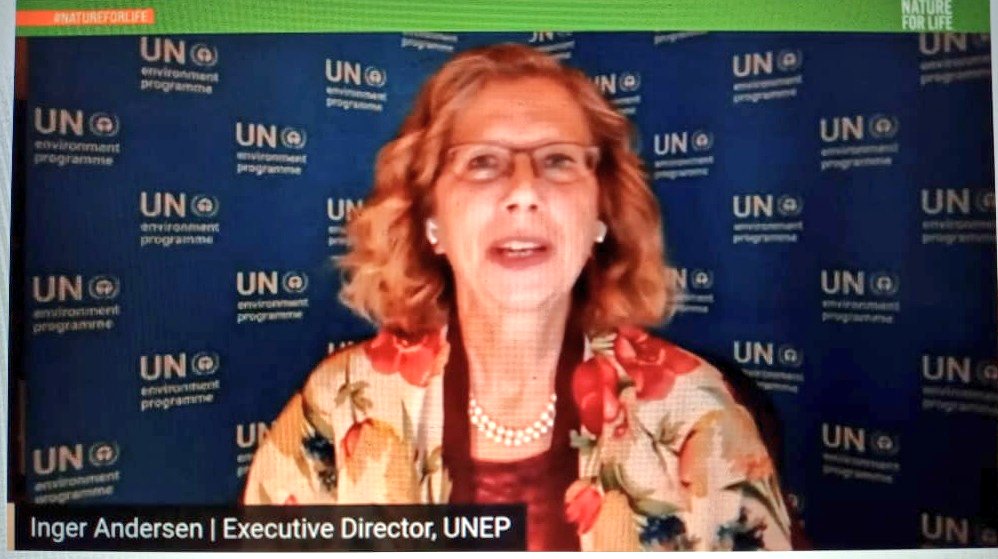 WanambwaL's tweet photo. @andersen_inger 3 Planetary crisis Nature; climate; Waste&Pollution brought by 'us' She calls 4; a redesign of Food systems; Circularity (less extraction); Sustainable #Energy; Nature positive infrastructure; & #Restoration of degraded land. #GreenStrings 2 devt #NatureForLife https://t.co/qwYgPRJcKn