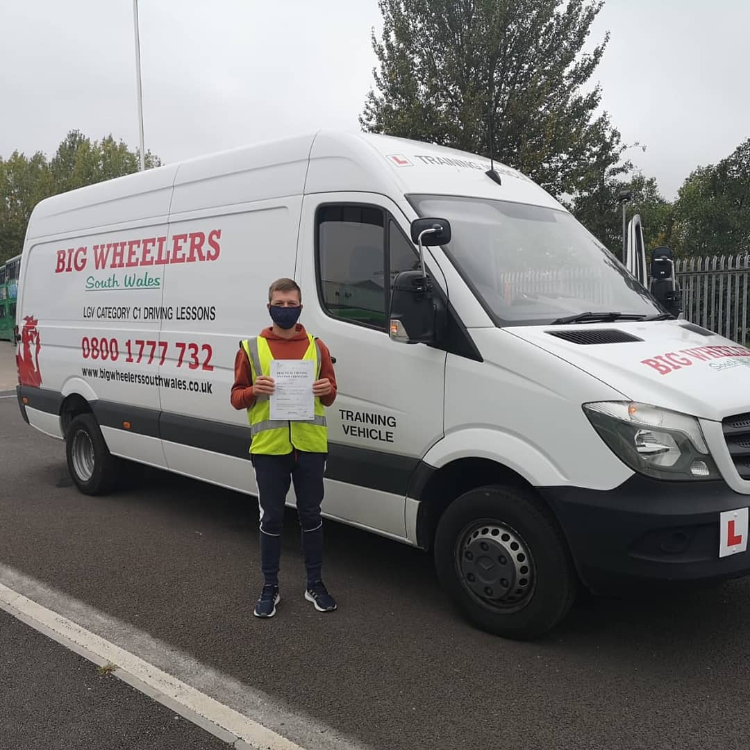 WheelersBig's tweet photo. Congratulations to Donna who passed her LGV Category C+E with Derek and Daniel who passed his LGV Category C1 in Newport with Dave! Well done both 😁🏆🎉🎉

#bigwheelers #congratulations #LGV #HGV #CategoryCE #categoryC1 https://t.co/nDLwuZXIut