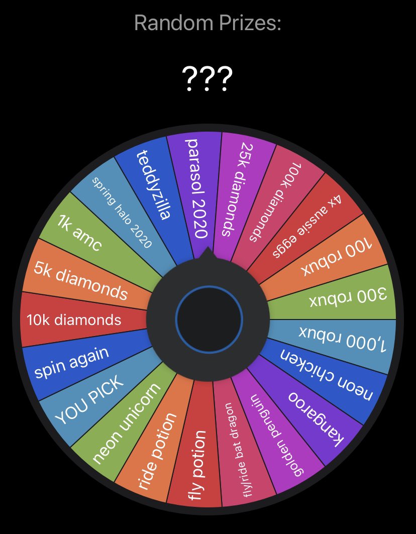 Roblox Adopt Me Pet Wheel  Spin the Wheel - Random Picker